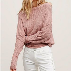Free People Mercury off the shoulder top